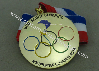 Μετάλλια σμάλτων χρυσής επένδυσης cOem, ολυμπιακά βραβεία για το τρέξιμο της φυλής