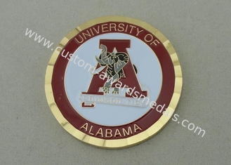Πανεπιστήμιο εξατομικευμένων των η Αλαμπάμα νομισμάτων με το μαλακό σμάλτο, 50.8mm Dia