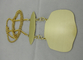 τρισδιάστατο κράμα ψευδάργυρου καρναβαλιού, μετάλλιο πηούτερ από την εκτύπωση όφσετ, μακριά αλυσίδα μετάλλων χρυσής επένδυσης