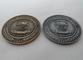 2$α ή τρισδιάστατα εξατομικευμένα νομίσματα/νόμισμα σχολικών πανεπιστημιουπόλεων με το παλαιό ασημένιο, αντι νικέλιο, αντι επένδυση ορείχαλκου
