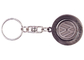 Εξατομικευμένος χαλκός που σφραγίζει τη βασική αλυσίδα, επένδυση νικελίου προωθητικό Keychains με το λογότυπο