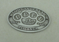 Προσαρμοσμένο 2$ο αναμνηστικών διακριτικό μετάλλων ρίψεων κύβων διακριτικών τυποποιημένο παλαιό ασημένιο
