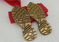 Παλαιά μετάλλια βραβείων Triathlons ρίψεων κύβων, παλαιά 5K ψευδάργυρου μετάλλια κραμάτων