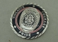 τρισδιάστατο σχοινιών ακρών παλαιό μετάλλων νομισμάτων σκληρό νόμισμα ρίψεων κύβων πρόκλησης αναμνηστικών νομισμάτων αστυνομικών σμάλτων ασημένιο