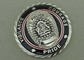 τρισδιάστατο σχοινιών ακρών παλαιό μετάλλων νομισμάτων σκληρό νόμισμα ρίψεων κύβων πρόκλησης αναμνηστικών νομισμάτων αστυνομικών σμάλτων ασημένιο