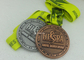 Μετάλλια βραβείων μενταγιόν, σφραγισμένα κύβος παλαιά αθλητικά μετάλλια 5K, σκληρά μετάλλια σμάλτων