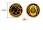Ο μαλακός κύβος νομισμάτων σμάλτων εξατομικευμένος ορείχαλκος χτύπησε το χρυσό cOem CRU
