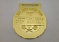 Χυτά κύβος μετάλλια βραβείων μπάντμιντον, η προσαρμοσμένη Misty που καλύπτουν αθλητικό Karate τα μετάλλια κορδελλών