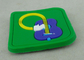 Το μαλακό PVC απονέμει το 2$ο μαγνήτη ψυγείων ακτοφυλάκων PVC, πράσινο πλαστικό τρισδιάστατο Keychain