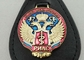 Διαφανές μαλακό εξατομικευμένο σμάλτο δέρμα Keychains για τη στρατιωτική αστυνομία της Ρωσίας