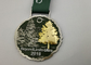τρισδιάστατα διπλά μετάλλια φυλών επένδυσης, σφραγισμένα κύβος μετάλλια βραβείων Triathlons