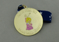 Μετάλλιο σμάλτων γεγονότων οδικής οργής χρυσής επένδυσης με την κορδέλλα για την αθλητική συνεδρίαση