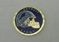 Προσαρμοσμένη εξατομικευμένη λογότυπο σφράγιση ορείχαλκου νομισμάτων, μαλακά νομίσματα σμάλτων