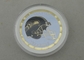 Εξατομικευμένα οι Seattle Seahawks νομίσματα από τον ορείχαλκο που σφραγίζεται με την άκρη και το κιβώτιο σχοινιών 1.75 ίντσα