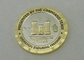 τρισδιάστατα εξατομικευμένα νομίσματα για τη λειτουργία που υπομένει την ελευθερία με το νικέλιο και τη χρυσή επένδυση