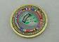 Εξατομικευμένα OTAN νομίσματα του ΝΑΤΟ 2.0 ιντσών ISAF από τη ρίψη κύβων και τη χρυσή επένδυση