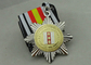 Δύο τόνοι που καλύπτουν τα μετάλλια κορδελλών για το στρατιωτικό, τρισδιάστατο κράμα ψευδάργυρου της Ρωσίας με το μαλακό σμάλτο