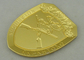 2.5» διακριτικά βραβείων της Misty χρυσά, πλήρης τρισδιάστατος από σφραγισμένα τα ορείχαλκος διακριτικά στρατού