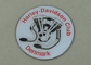 Χαραγμένα φωτογραφία διακριτικά αναμνηστικών 3.0inch, εποξικό διακριτικό λεσχών του Harley Davidson