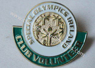 Καρφίτσες σμάλτων συνήθειας της Ιρλανδίας Παραολυμπιακών Αγωνών πηούτερ/σιδήρου/ορείχαλκου μετάλλων, επί παραγγελία καρφίτσες