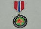μετάλλια βραβείων συνήθειας ανταγωνισμού 45mm με την κορδέλλα, εποξική προστιθέμενη, καμία επένδυση