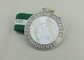 Μετάλλια κορδελλών σιδήρου Triathlon νικέλινα για τη διακόσμηση