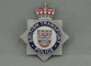 Βρετανικός ορείχαλκος διακριτικών αναμνηστικών αστυνομίας μεταφορών που σφραγίζεται με το μίμησης σκληρό σμάλτο