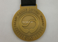 Μετάλλια αθλητικών κορδελλών ορείχαλκου κραμάτων ψευδάργυρου για τα αναμνηστικά/τιμή/βραβείο