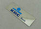 Ρίψη κύβων διακριτικών τράπεζας αναμνηστικών KBC με το λαμπρό νικέλιο, συγκολλητική βρύση