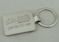 ρίψη κύβων κραμάτων ψευδάργυρου 2.5mm αυτόματη προωθητική Keychain με την ασημένια επένδυση της Misty